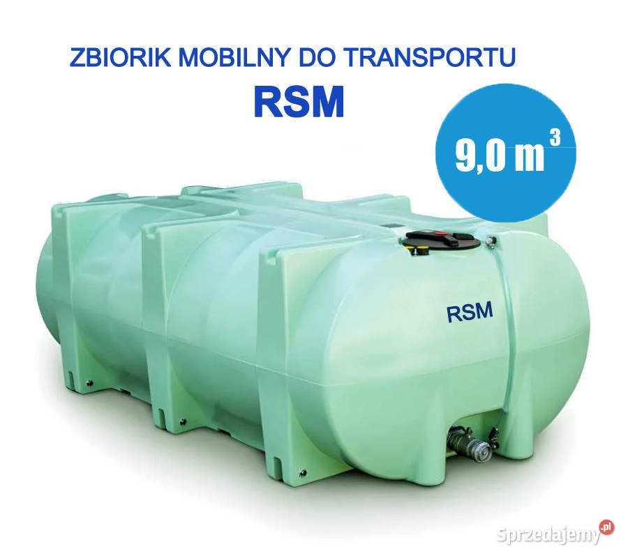 ZBIORNIK MOBILNY NA RSM 9000L Warszawa
