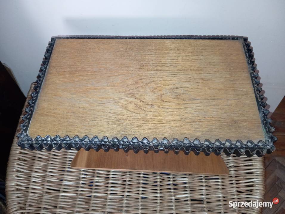 Półka METAL DREWNO Vintage PRL mazowieckie