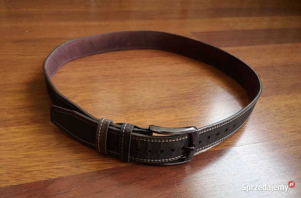 Skórzany pasek do spodni Katowice