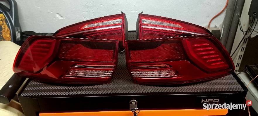 Tylne lampy audi a4b9 lift kombi Rok produkcji 2022 Brodnica