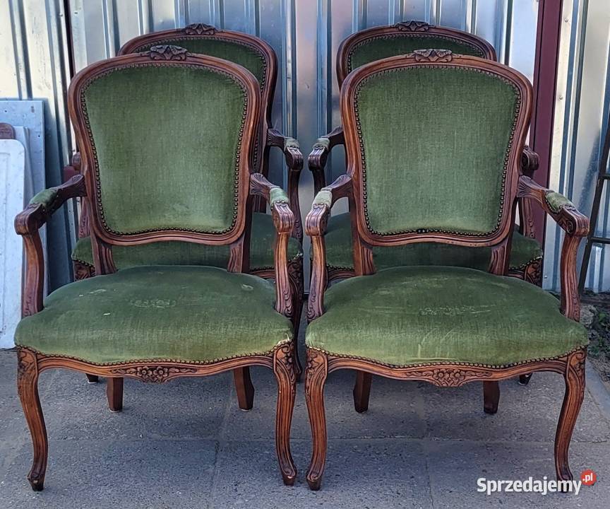 Stary fotel Ludwik 19 zestaw pomorskie Mała Karczma