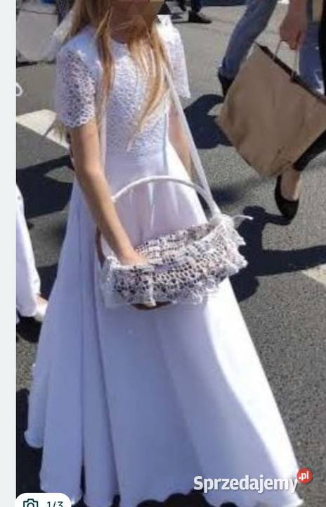 Sukienka komunijna firmy Impresja 140 łódzkie Konstantynów Łódzki