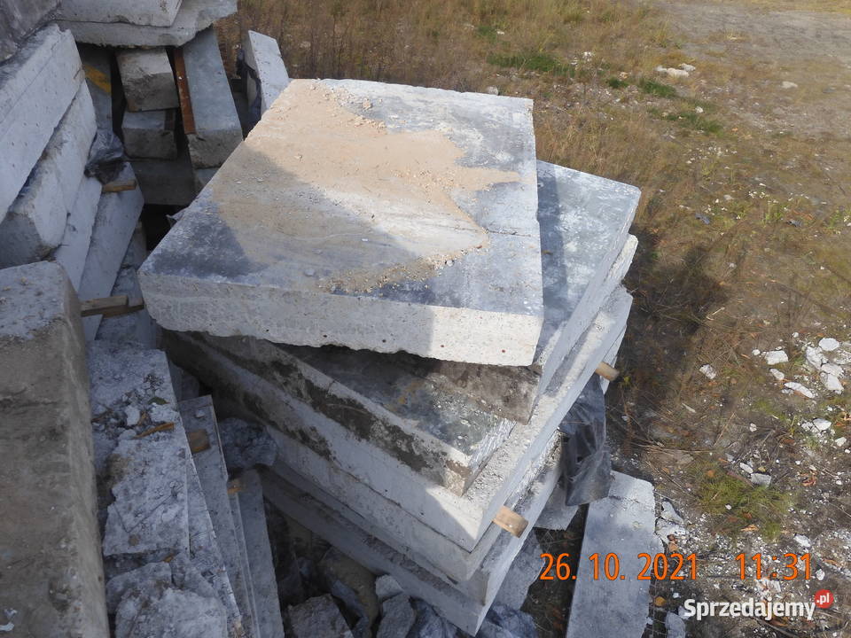 Płyty betonowe 130x120x2025
