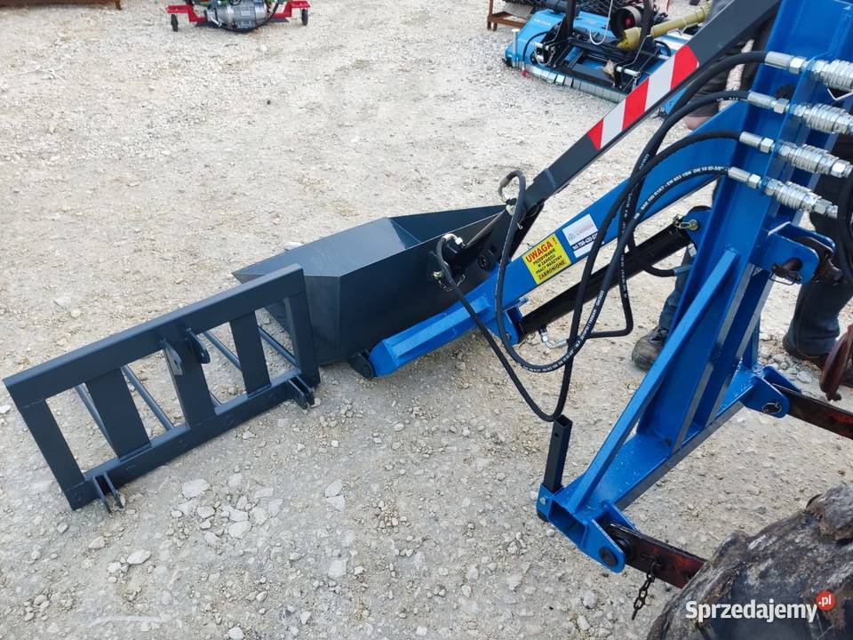 Ładowacz hydrauliczny na tył widły nowsc solidne Zielona Góra