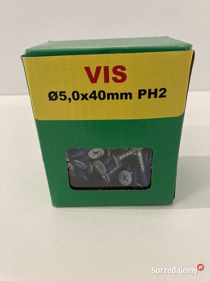 Wkręty VIS 5 x 40mm PH2 150 sztuk Rokietnica