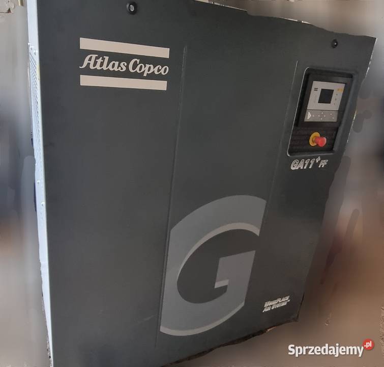 Sprężarka śrubowa AtlasCopco GA11 FF z Tuchola
