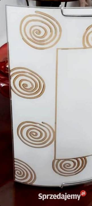 Szklany kinkiet nowy Kinkiety warmińsko-mazurskie