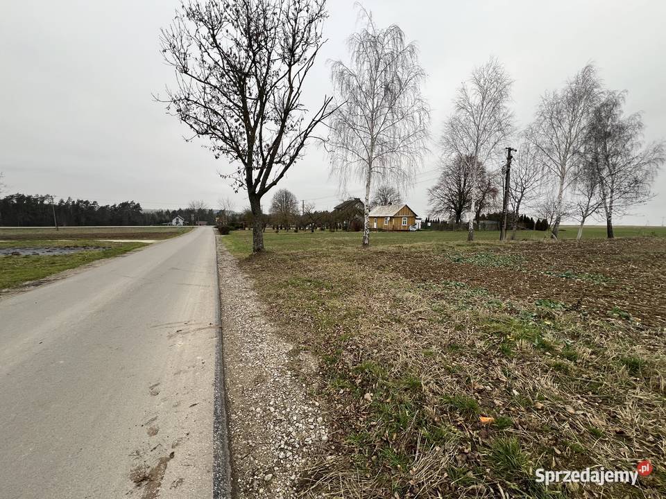 Bychawka DrugaKolonia działka budowlana 18ar 111zł/m2 lubelskie Bychawka Druga-Kolonia