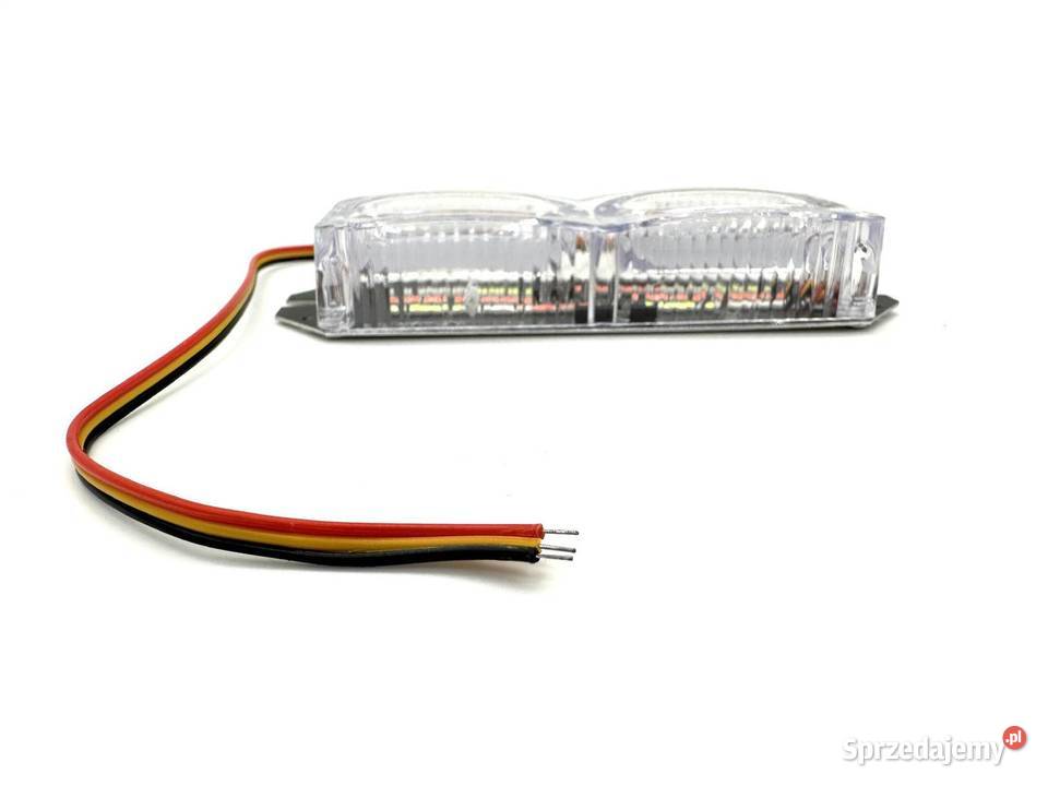 12W Lampa ostrzegawcza LED RGB 12V Pomiechówek