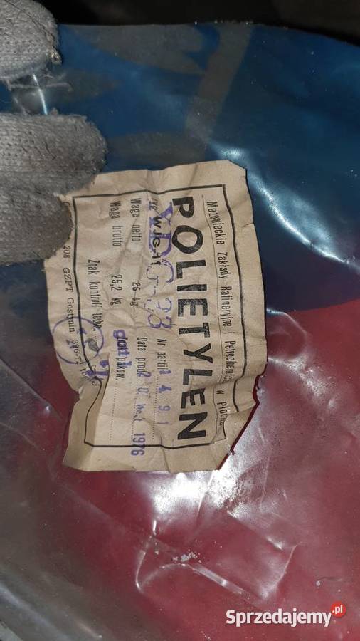 Polietylen worek granulat mazowieckie zakłady Warszawa