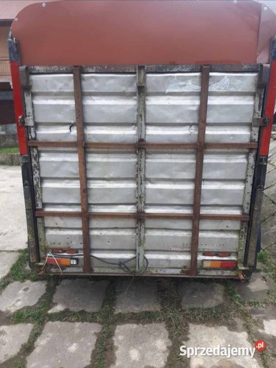 Przyczepa pod koparkę na 2 konie