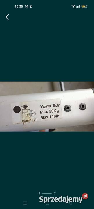 Bagażnik dachowy Toyota Wałbrzych