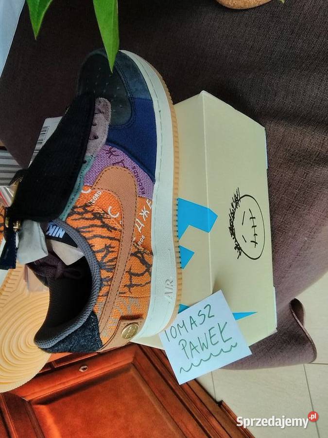 43 Nike Air Force 1 x TRAVIS SCOTT Cactus Jack Poznań