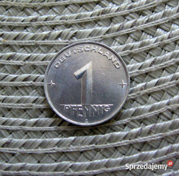 DDR 1 Pfenig 1952r A Kalisz