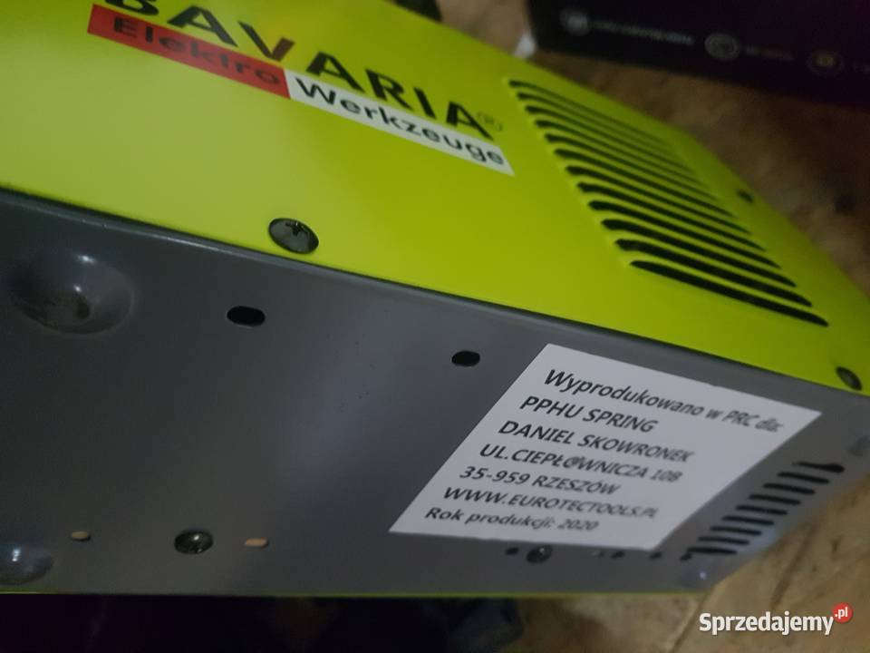 SPAWARKA INWERTOROWA MMA BAVARIA IGBT 300A LCD Głogowa