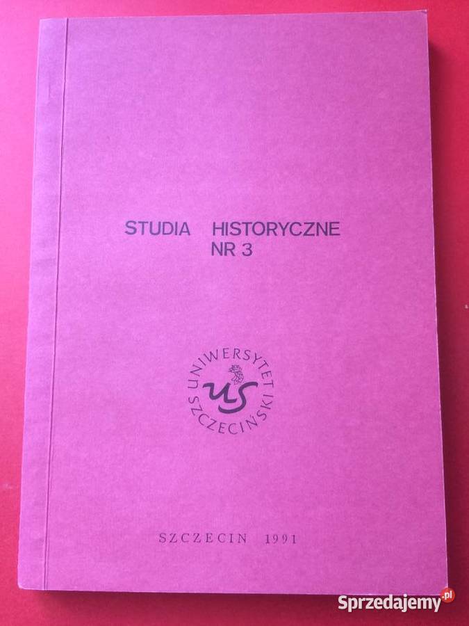 3113 Studia Historyczne 3 Szczecin