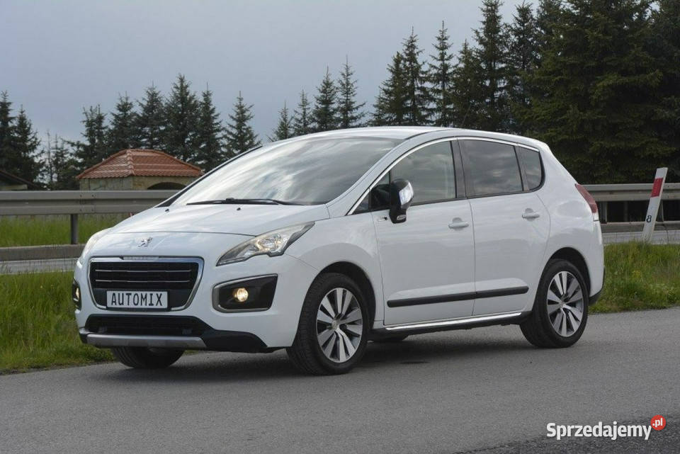 Peugeot 3008 16HDI gwarancja przebiegu alufelgi Sędziszów Małopolski