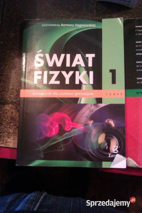 świat fizyki 1 zamkor podręczniki szkolne Warszawa
