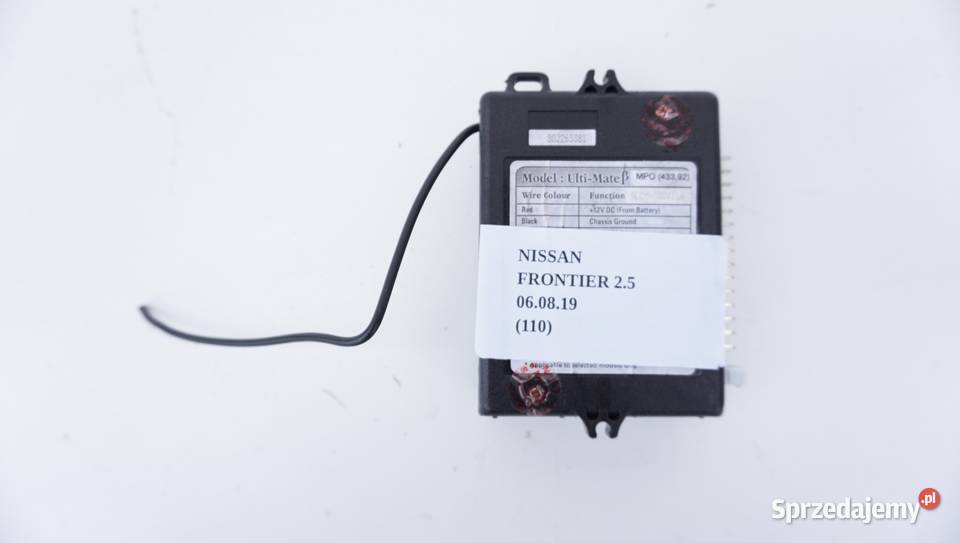 ODBIORNIK RADIOWY 43392 MHz NAVARA D40 FRONTIER osobowe Wyposażenie wnętrza wielkopolskie Nowy Tomyśl