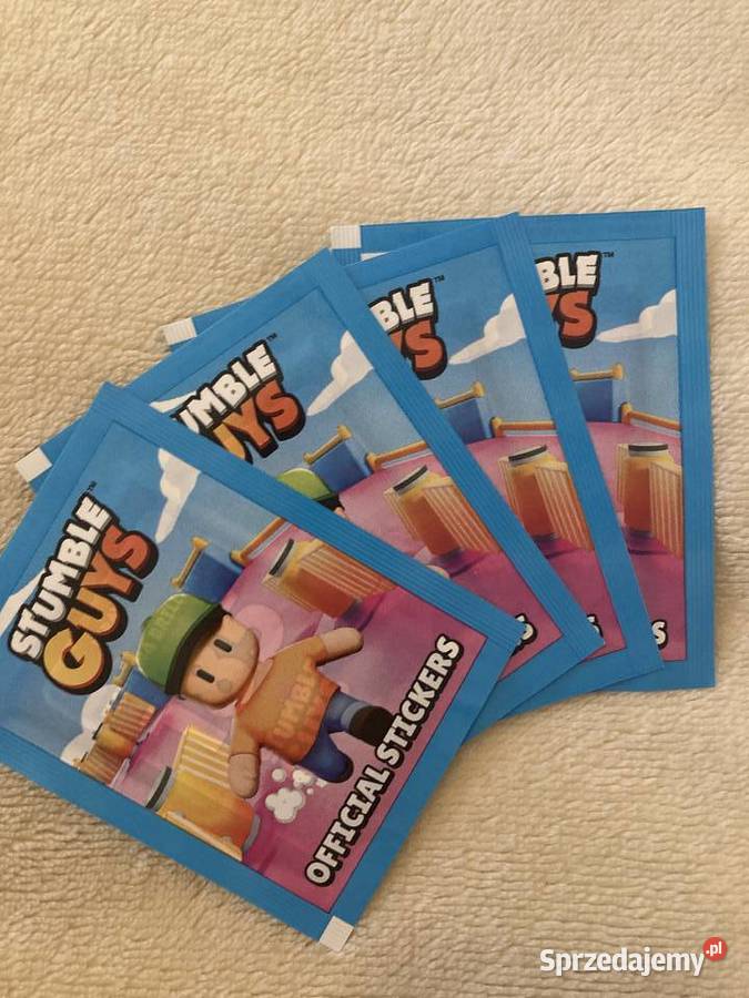 Naklejki Stumble Guys saszetka pomorskie Gdańsk