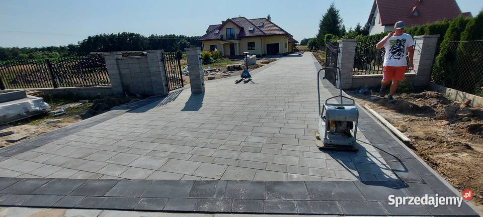 Schody tarasy Brukarstwo Wyszogród