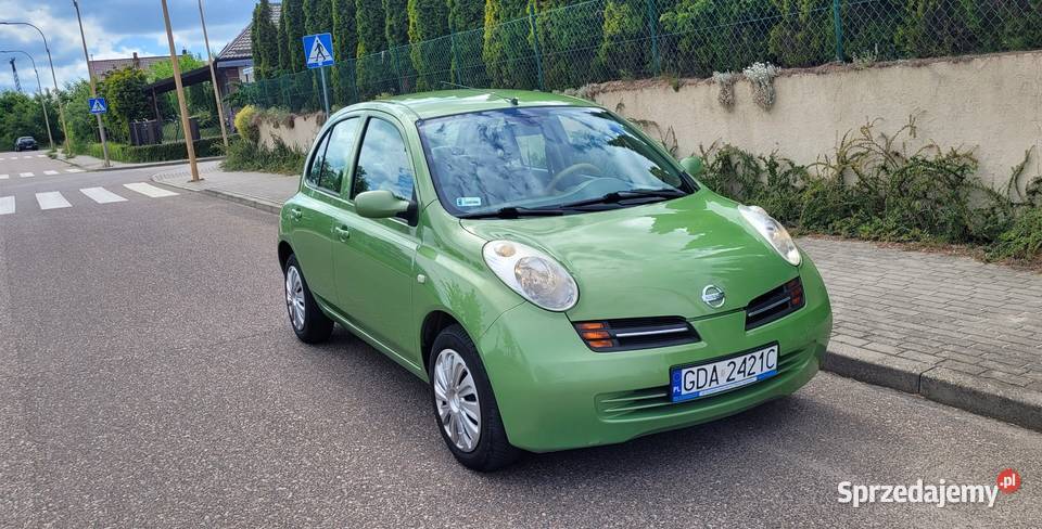 Nissan Micra 12 niski przebieg limitowana wersja Rok produkcji 2003 Tczew