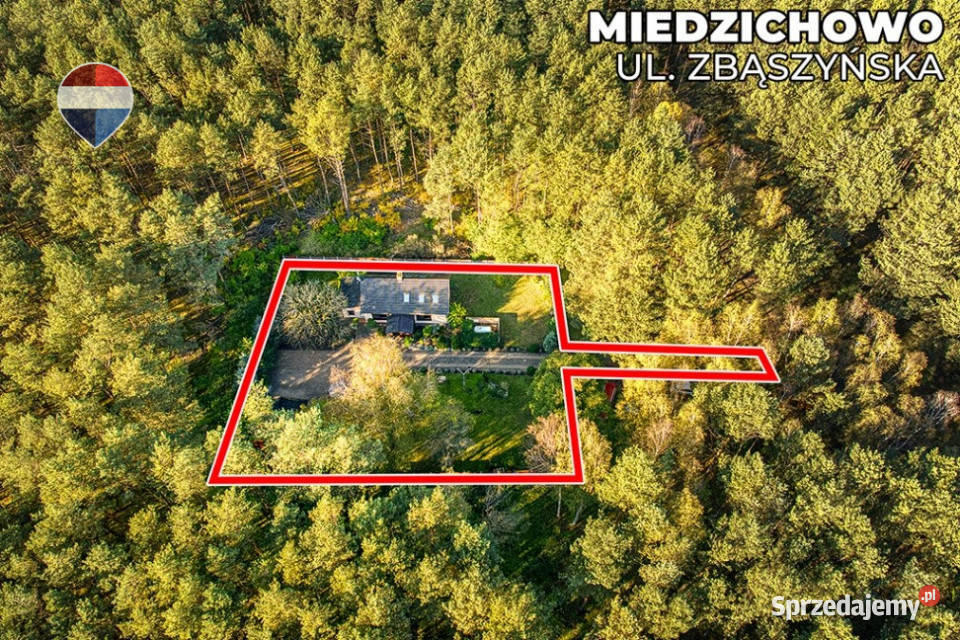 Leśny dom pośród jezior w Miedzichowie Miedzichowo