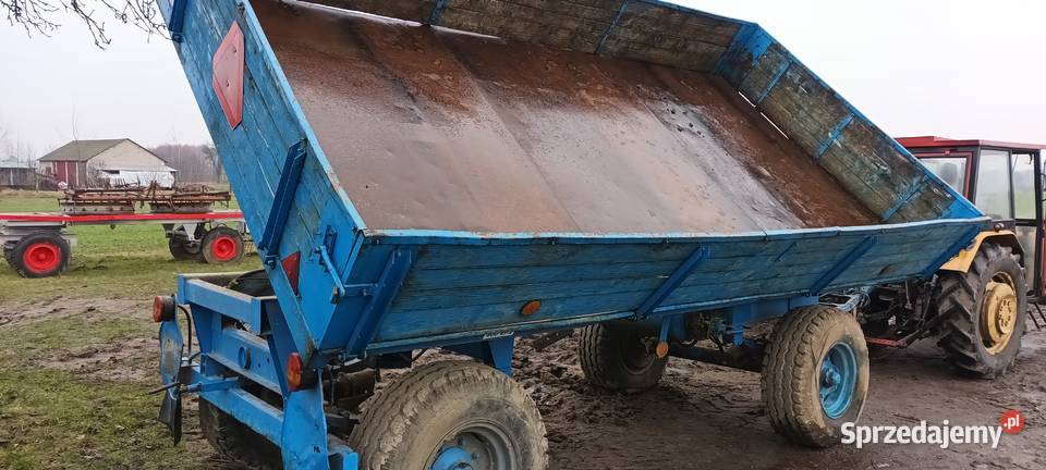Przyczepa wywrotka 8 ton BSS Brandys nieuszkodzony Krasik