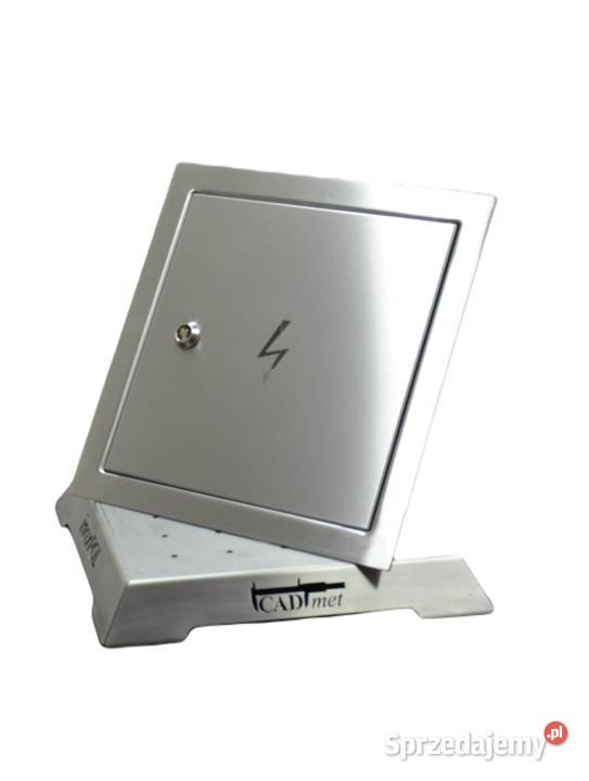 Drzwiczki rewizyjne elektryczne 300x300 INOX Bochnia