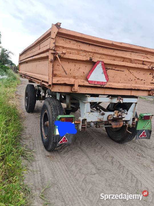 Przyczepa wywrotka HW 6011 ifa wielkopolskie Wąsowo
