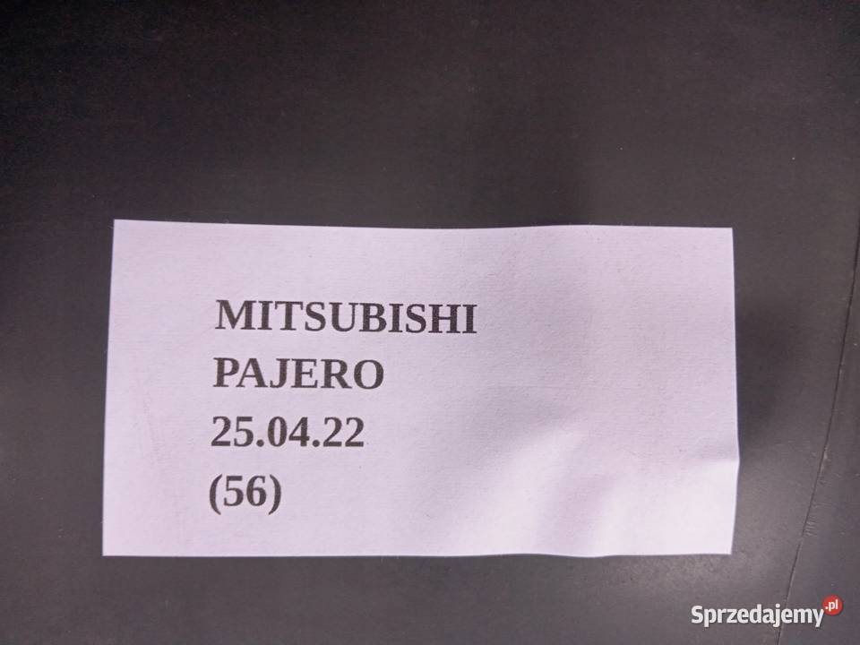 CHLAPACZ TYLNY LEWY MITSUBISHI PAJERO SPORT II Karoseria Nowy Tomyśl