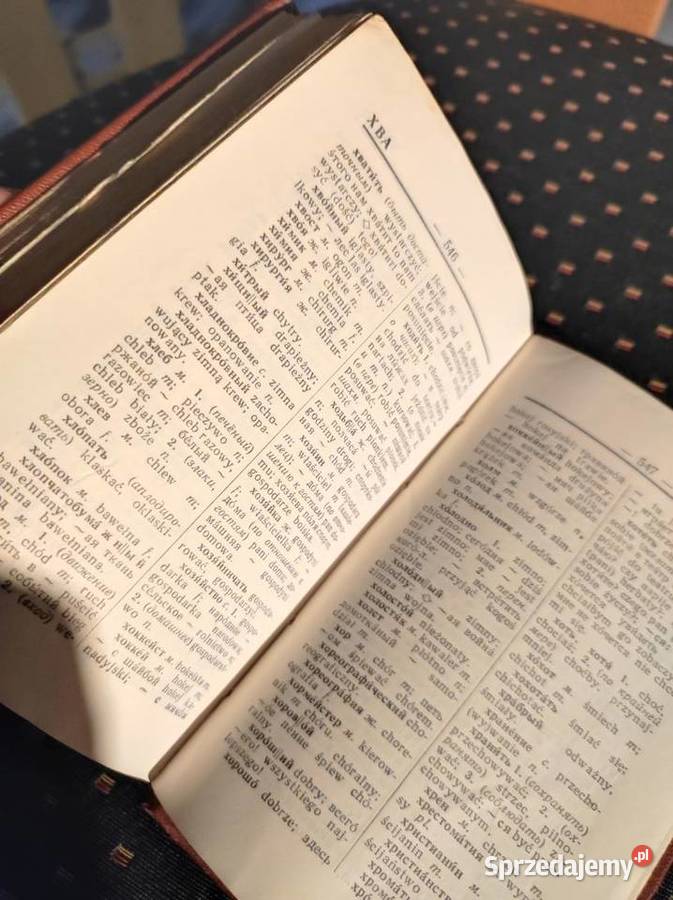 Słownik polskorosyjski rosyjskopolski 1969 Kielce