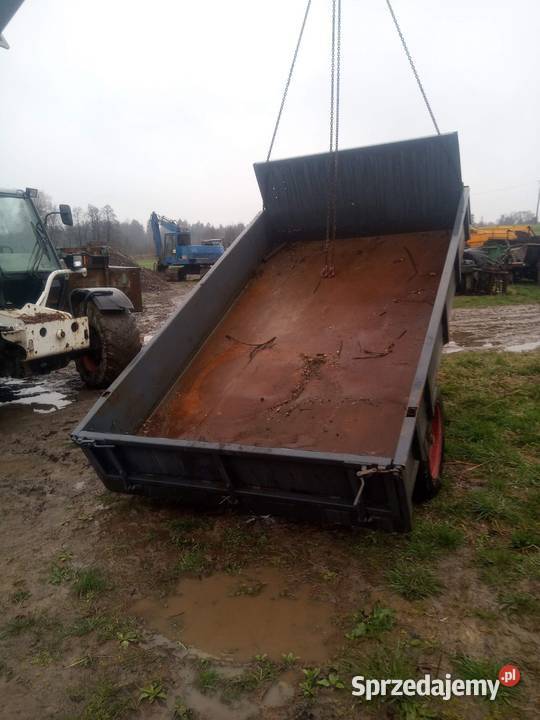 Przyczepa wywrotka ok 35 4 tonyjednoosiowa sprzedam