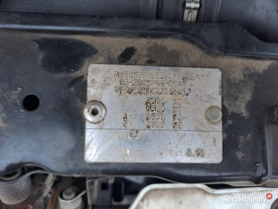 CITROEN JUMPER 2012 21980 ccm 110 Warszawa sprzedam