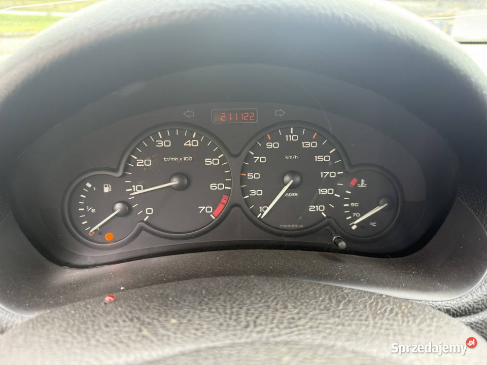 Peugeot 206 RatyZamiana Gwarancja benzyna prosty 2/3 Gdów