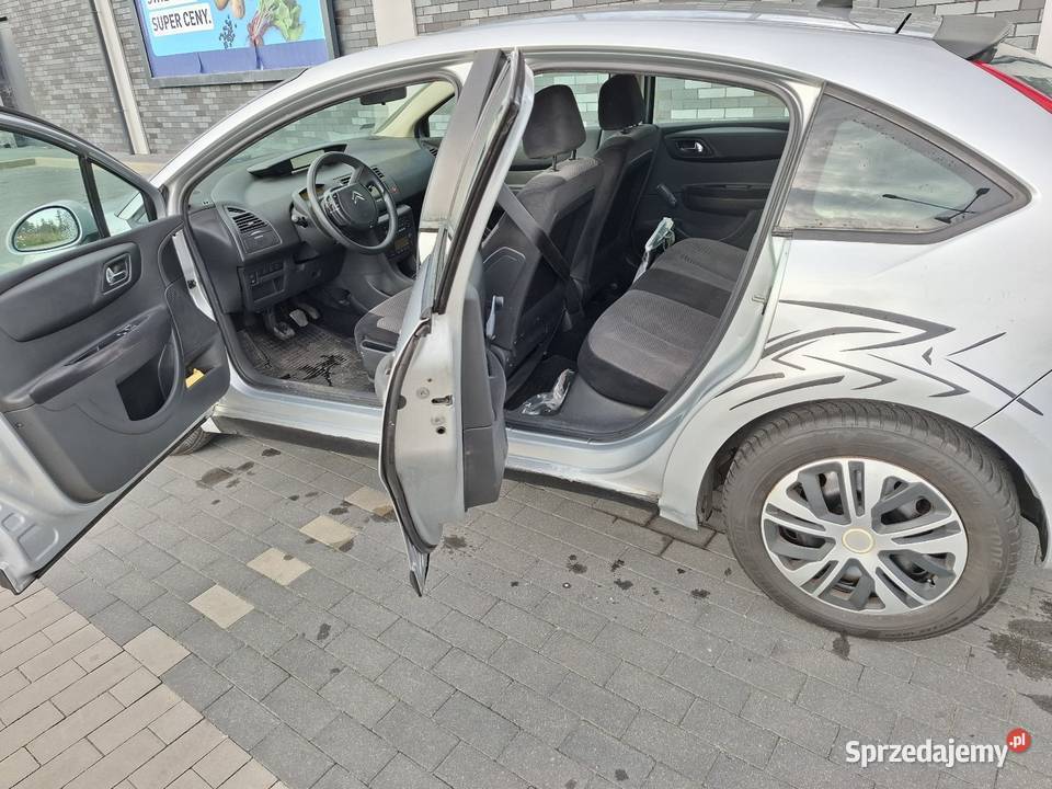 Citron C4 2007 16 HDi 90 212 800 BEZ DPF i immobilizer mazowieckie Sochaczew