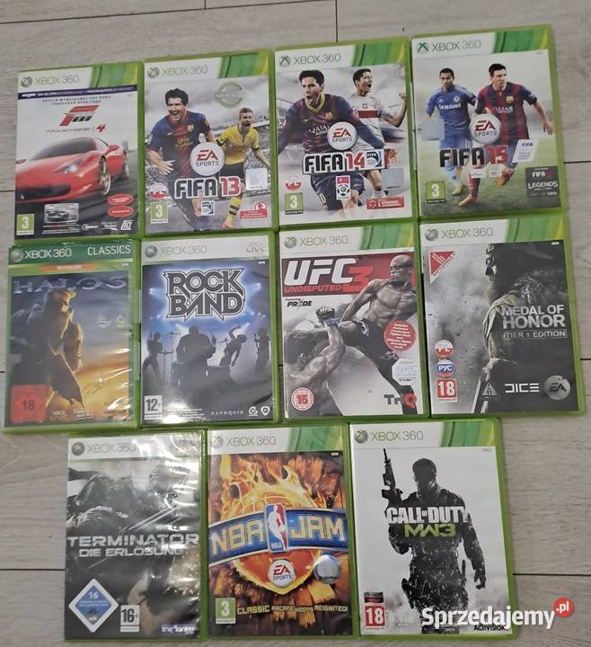 Xbox 360 gry Żyrzyn