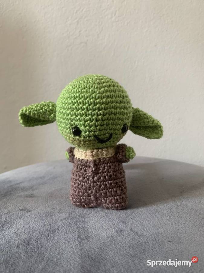 Maskotka ręcznie szyta baby yoda Gdańsk