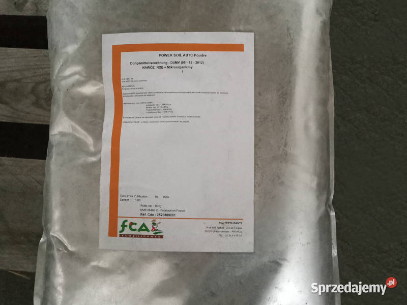 Power Soil ABTC nawóz NS Mikroorganizmy worek 15 sprzedam