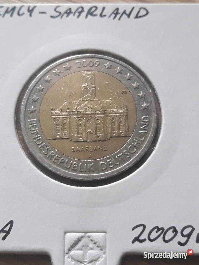 2 Euro Saarland 2009 r men A Konin