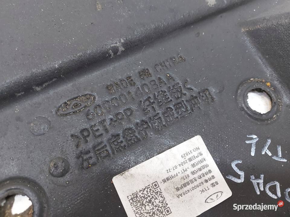 Chery Omoda 5 2024r płyta osłona podwozia dolna dolnośląskie