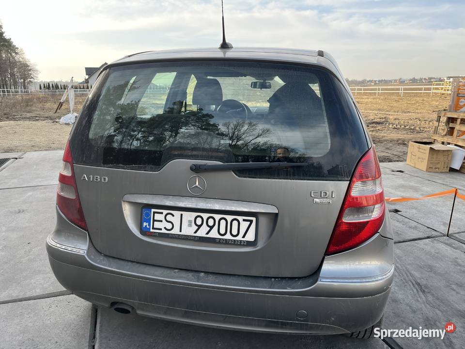 Mercedes A Classe W169 climatronic 6 biegów 184333km wielkopolskie Nowe Skalmierzyce sprzedam