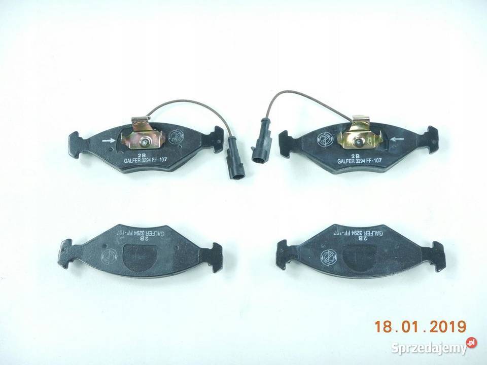 KLOCKI HAMULCOWE FIAT ALBEA PALIO SIENA zASO Klocki hamulcowe lubelskie