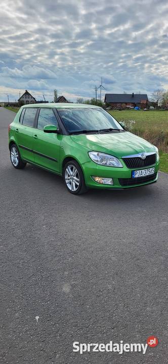Skoda Fabia 12 TSI 85 2012r Jarocin