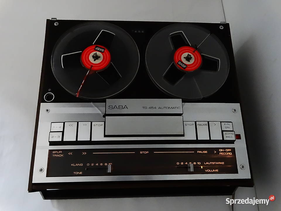 Magnetofon szpulowy SABA TG 454 H Biłgoraj