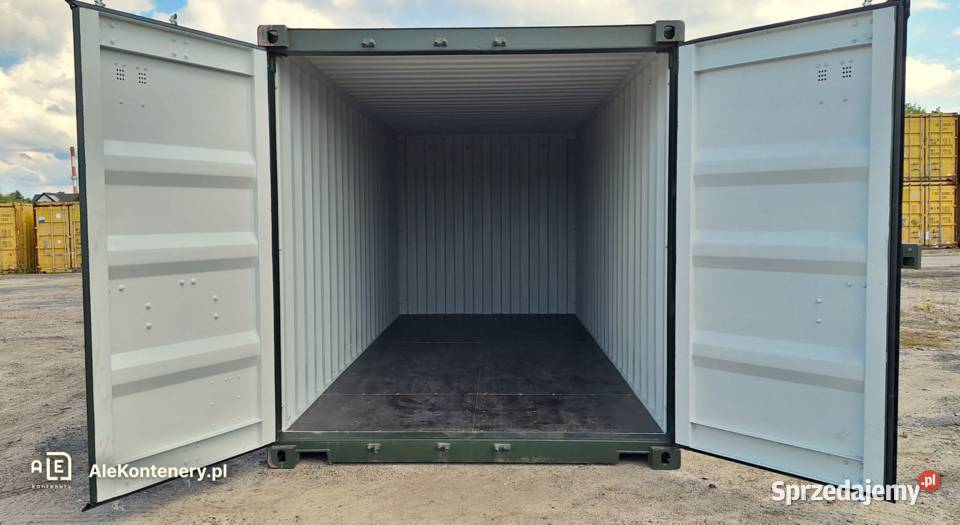 KONTENER MORSKI 20DV NOWY dostępny ręki 6metrowy pomorskie Trąbki Wielkie