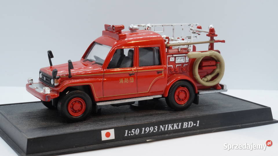 Samochód strażacki NIKKI BD1 150 STRAŻ Del Prado Olesno