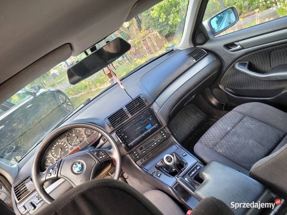 Bmw e46 m43tu LPG popcorn radio android Seria 3 Łódź sprzedam