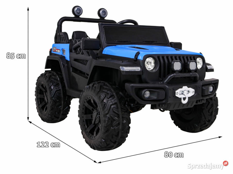 DUŻE auto terenowe 4x4 Master Of Terrain 12V Kraków