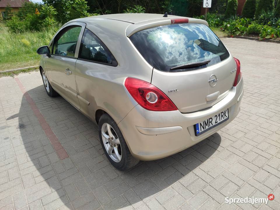Opel Corsa 12 nieuszkodzony warmińsko-mazurskie Mrągowo sprzedam